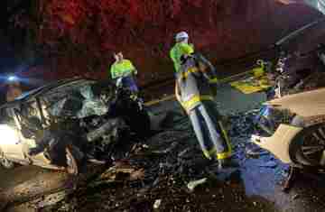 Guaraniaçu – Gravíssimo acidente acontece na madrugada de segunda-feira na BR 277